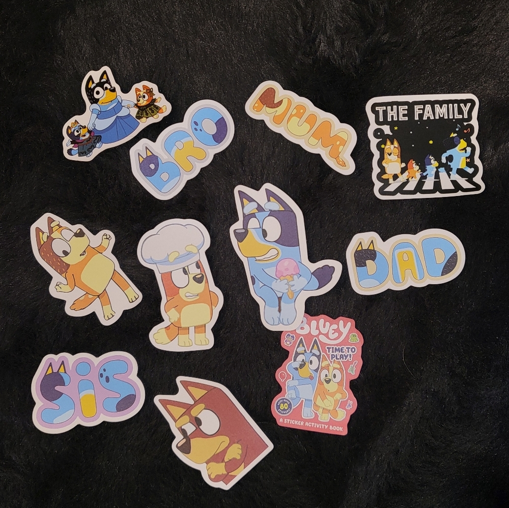 Bluey Stickers